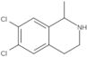 6,7-Dichloro-1,2,3,4-tetrahydro-1-methylisoquinoline