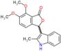 6,7-dimethoxy-3-(2-methyl-1H-indol-3-yl)-2-benzofuran-1(3H)-one