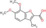 6,7-dimethoxy-3-methyl-1-benzofuran-2-carboxylic acid