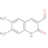 3-Quinolinecarboxaldehyde, 1,2-dihydro-6,7-dimethyl-2-oxo-