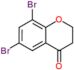 6,8-Dibromo-2,3-dihydro-4H-1-benzopyran-4-one