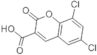 6,8-dichloro-2-oxo-2H-chromene-3-carboxylic acid