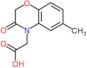 (6-methyl-3-oxo-2,3-dihydro-4H-1,4-benzoxazin-4-yl)acetic acid