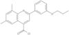 Chlorure de 6,8-diméthyl-2-(3-propoxyphényl)-4-quinoléinecarbonyle