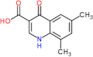 6,8-dimethyl-4-oxo-1,4-dihydroquinoline-3-carboxylic acid