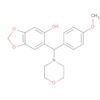 1,3-Benzodioxol-5-ol, 6-[(4-methoxyphenyl)-4-morpholinylmethyl]-