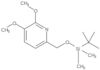 6-[[[(1,1-Dimethylethyl)dimethylsilyl]oxy]methyl]-2,3-dimethoxypyridine