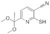 6-(1,1-dimethoxyethyl)-2-mercaptonicotinonitrile