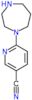6-(1,4-diazepan-1-yl)pyridine-3-carbonitrile