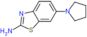 6-pyrrolidin-1-yl-1,3-benzothiazol-2-amine