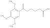 2,4,5-Trimethoxy-ε-oxobenzenehexanoic acid