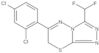 6-(2,4-Dichlorophenyl)-3-(difluoromethyl)-7H-1,2,4-triazolo[3,4-b][1,3,4]thiadiazine