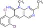 6-(2,6-dichlorophenyl)-8-methyl-2-(methylsulfanyl)pyrido[2,3-d]pyrimidin-7(8H)-imine