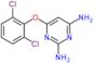 6-(2,6-Dichlorophenoxy)pyrimidine-2,4-diamine