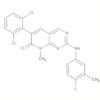 Pyrido[2,3-d]pyrimidin-7(8H)-one,6-(2,6-dichlorophenyl)-2-[(4-fluoro-3-methylphenyl)amino]-8-methyl-