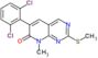 6-(2,6-dichlorophenyl)-8-methyl-2-(methylsulfanyl)pyrido[2,3-d]pyrimidin-7(8H)-one