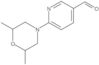 6-(2,6-Dimethyl-4-morpholinyl)-3-pyridinecarboxaldehyde