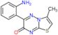 6-(2-aminophenyl)-3-methyl-7H-[1,3]thiazolo[3,2-b][1,2,4]triazin-7-one