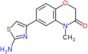 6-(2-amino-1,3-tiazol-4-il)-4-metil-2H-1,4-benzoxazin-3(4H)-ona