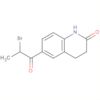 2(1H)-Quinolinone, 6-(2-bromo-1-oxopropyl)-3,4-dihydro-