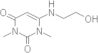 2,4(1H,3H)-Pyrimidinedione, 6-[(2-hydroxyethyl)amino]-1,3-dimethyl-