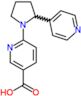 6-(2-pyridin-4-ylpyrrolidin-1-yl)pyridine-3-carboxylic acid