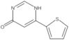 6-(2-Thienyl)-4(3H)-pyrimidinone