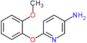 6-(2-methoxyphenoxy)pyridin-3-amine