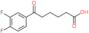 3,4-Difluoro-ε-oxobenzenehexanoic acid