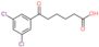 3,5-Dichloro-ε-oxobenzenehexanoic acid