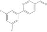 6-(3,5-Difluorophenyl)-3-pyridinecarboxaldehyde