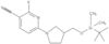 6-[3-[[[(1,1-Dimethylethyl)dimethylsilyl]oxy]methyl]-1-pyrrolidinyl]-2-fluoro-3-pyridinecarbonitrile
