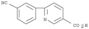 3-Pyridinecarboxylicacid, 6-(3-cyanophenyl)-