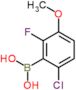 (6-chloro-2-fluoro-3-methoxy-phenyl)boronic acid