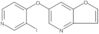 6-[(3-Iodo-4-pyridinyl)oxy]furo[3,2-b]pyridine