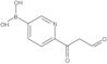 B-[6-(1,3-Dioxopropyl)-3-pyridinyl]boronic acid