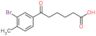 6-(3-bromo-4-methyl-phenyl)-6-oxo-hexanoic acid