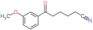 3-Methoxy-ε-oxobenzenehexanenitrile