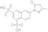 6-(4,5-dihydro-3-methyl-5-oxo-1H-pyrazol-1-yl)-1,3-naphthalenedisulfonic acid