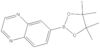 6-(4,4,5,5-Tetramethyl-1,3,2-dioxaborolan-2-yl)quinoxaline