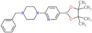 1-benzyl-4-[5-(4,4,5,5-tetramethyl-1,3,2-dioxaborolan-2-yl)-2-pyridyl]piperazine