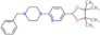 1-(Phenylmethyl)-4-[5-(4,4,5,5-tetramethyl-1,3,2-dioxaborolan-2-yl)-2-pyridinyl]piperazine