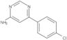 6-(4-Chlorophényl)-4-pyrimidinamine