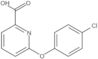 6-(4-Chlorophenoxy)-2-pyridinecarboxylic acid