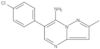 6-(4-Chlorophenyl)-2-methylpyrazolo[1,5-a]pyrimidin-7-amine