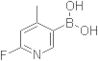 2-Fluoro-4-methylpyridine-5-boronicacid