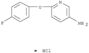 3-Pyridinamine,6-(4-fluorophenoxy)-, hydrochloride (1:1)