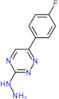 6-(4-fluorophenyl)-3-hydrazino-1,2,4-triazine