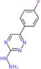 6-(4-Fluorophenyl)-3-hydrazinyl-1,2,4-triazine