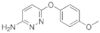 3-Pyridazinamine, 6-(4-methoxyphenoxy)-